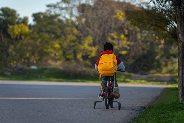 Girl riding bike 