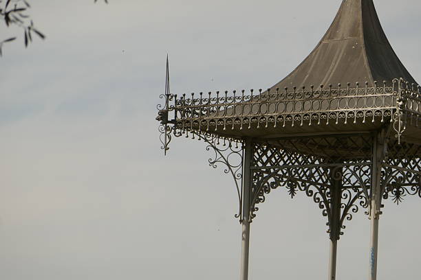 Adelaide, South Australia, Australia - March 24 2025; The Victorian bandstand in Elder Park