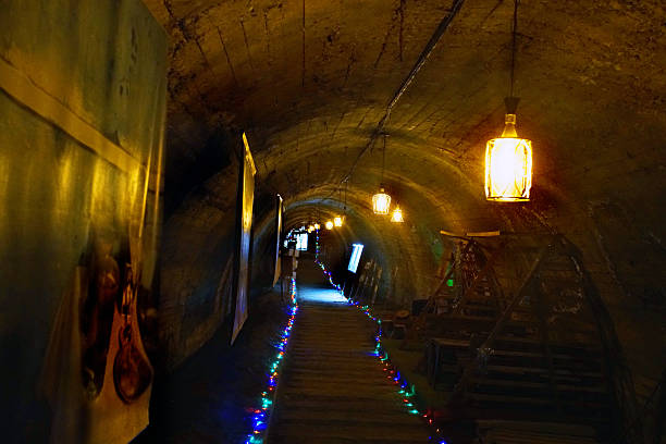 Tunnel under Abanotubani from River Kura to middle (to bathhouses)