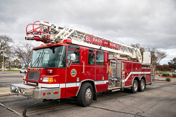 Modern car fire engine