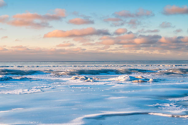 Natural Beach Scenery, Qinhuangdao City, China