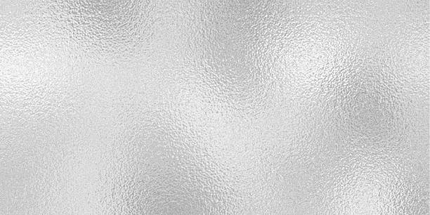 istock Abstract Silver Frosted Glass Texture with Shimmering Metallic Surface Background for Luxury Design 2259481114