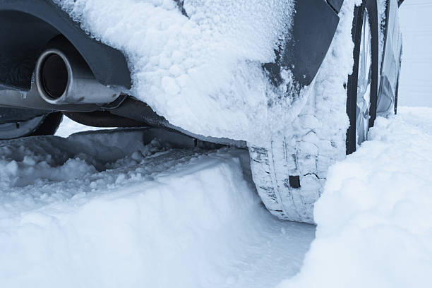 istock All Season Tires in the Snow - Rear Low Angle 2259492950