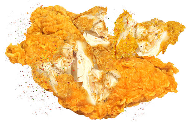 Fried chicken breast.