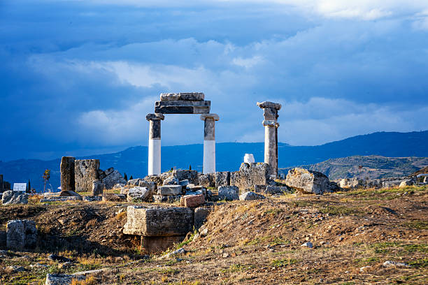 Hierapolis Ancient City Beyond Pamukkale, Turkey