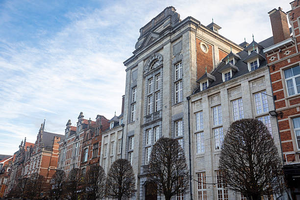 The Oude Markt is a rectangular square in the centre of Leuven, mostly made up of restaurants, bars and cafes