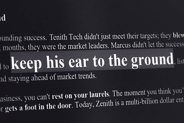 Business concepts. The text was generated by me solely for the purpose of the photograph. It has since been deleted and no longer exists.