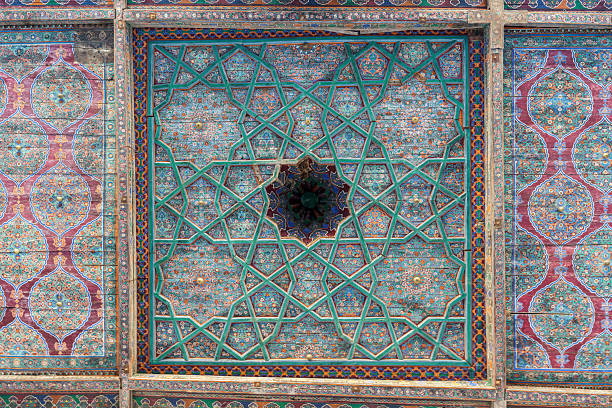 Uzbekistan - Khiva - Tash Khauli Palace Ceiling