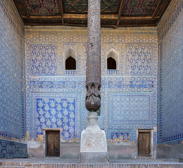 Uzbekistan - Khiva - Tash Khauli Palace Courtyard Decor