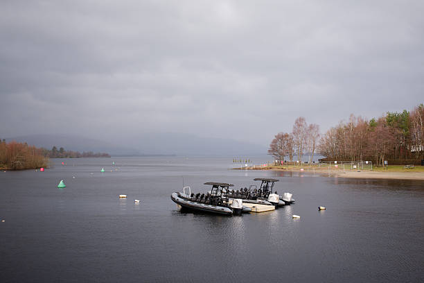 Boats ready trip adventure on Loch Lomond UK