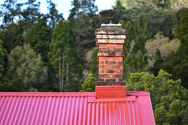 Old house and chimney