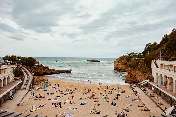 Port Vieux Beach Biarritz