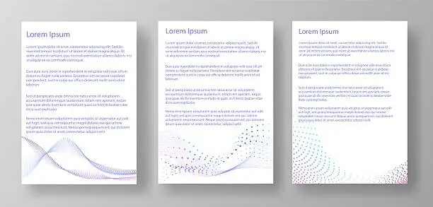 A4 Text Layout Example Free format paper design with text Vector Images & Graphics | FreeImages