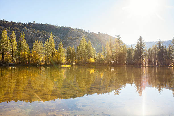 Scenic lake in the Eastern Sierra, California