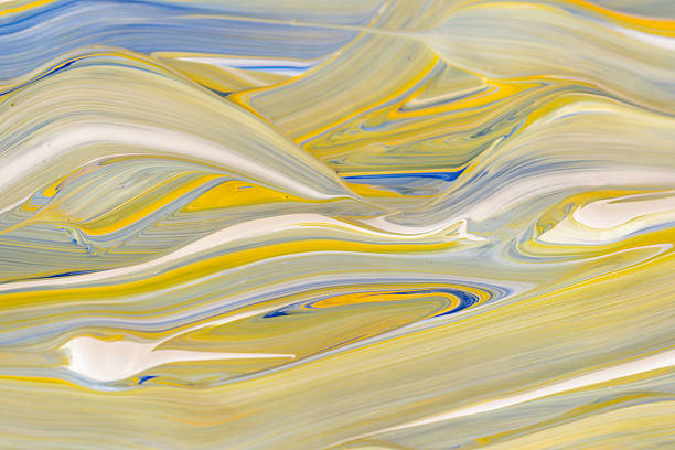 I photographed the shadows and textures reflected in the half-dried acrylic drawings. The blending of colors and light beautifully stimulates the imagination.