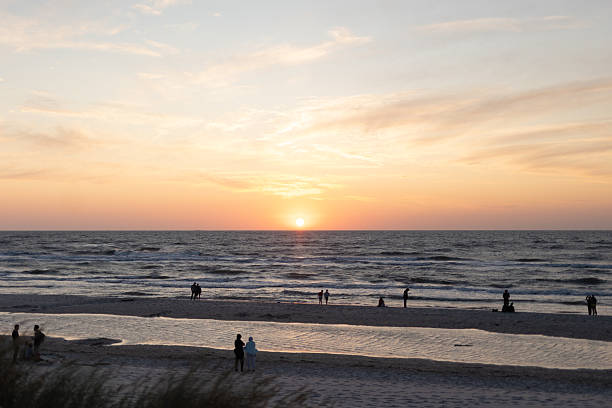 Słowiński National Park. The Baltic Sea in Southern Poland
