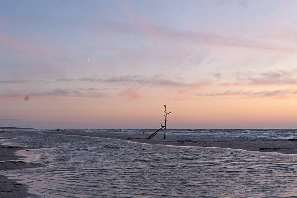 Słowiński National Park. The Baltic Sea in Southern Poland