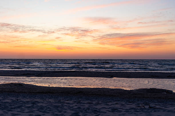 Słowiński National Park. The Baltic Sea in Southern Poland