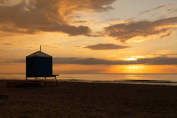 Słowiński National Park. The Baltic Sea in Southern Poland