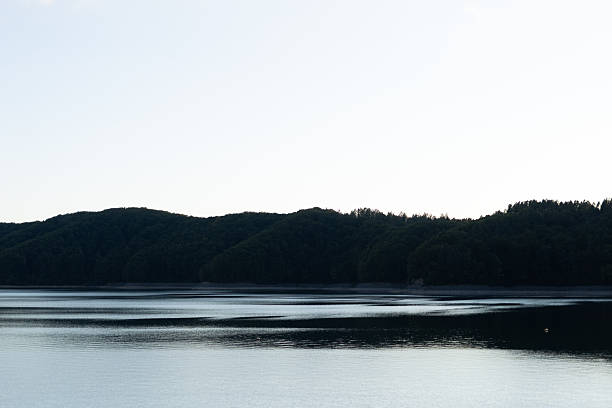 Jezioro Solina in Bieszczady Mountains on the west Poland.