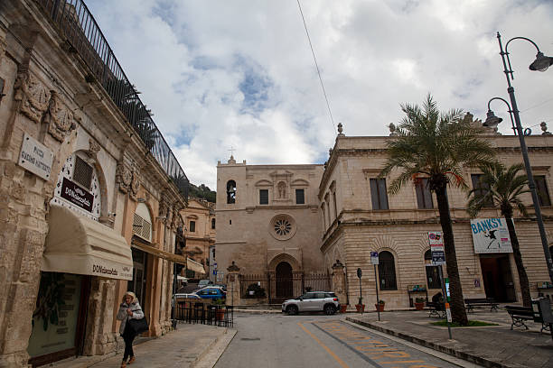 Noto, Italy - December 23, 2025: view of old town in Modica, Sicily, Italy