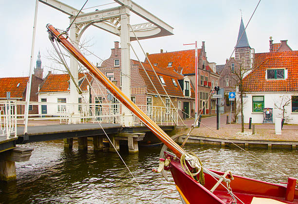 Netherlands, Holland, Edam village.