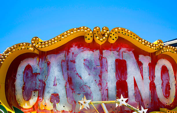 USA Nevada, Las Vegas,  old signage of past gambling days