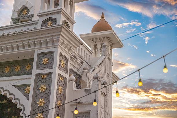 The Kapitan Keling Mosque  is a mosque built in the 19th century by Indian Muslim traders. George Town - Penang Island.