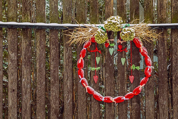 Flower arrangement in the garden