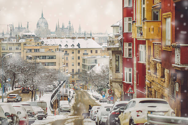 Winter in carpathian muntains