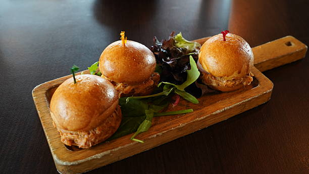 Delicious Gourmet Pulled Pork Sliders with Fresh Greens