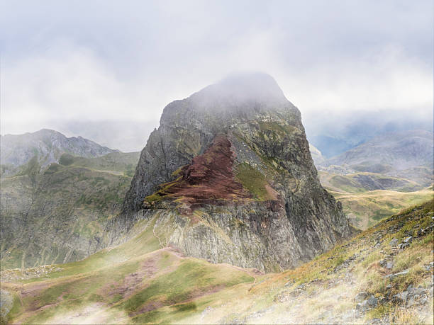 Anayet Peak seen from the Anayet Summit in the Aragonese Pyrenees