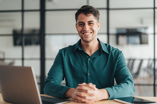istock Confident business professional in modern office 2259930356