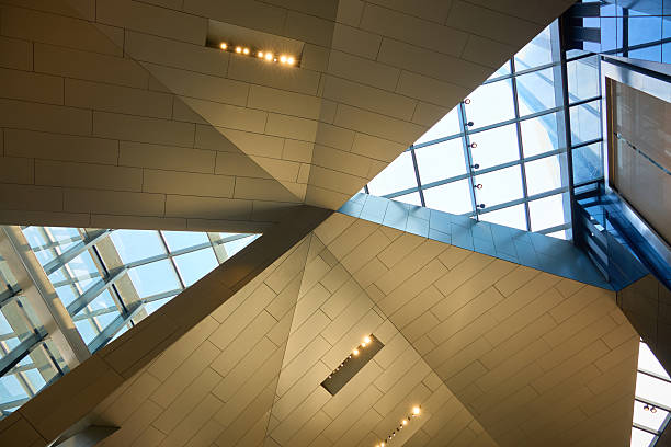 Washington, USA - July 14, 2010: The pyramid of the National Gallery of Art pictured in Washington DC. Established in 1937, it is one of the largest Art museum in USA.