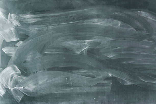 spiral drawn on a blackboard