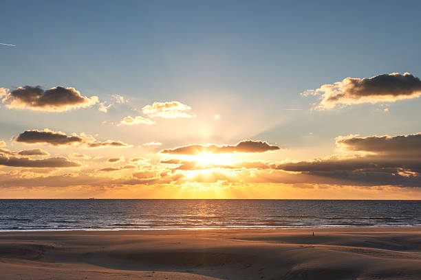 Sunset at the sea
