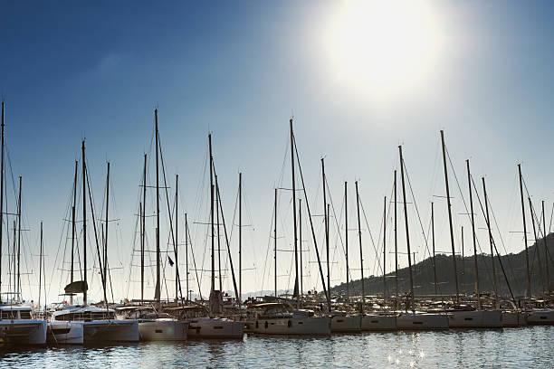 Yachts in the harbor