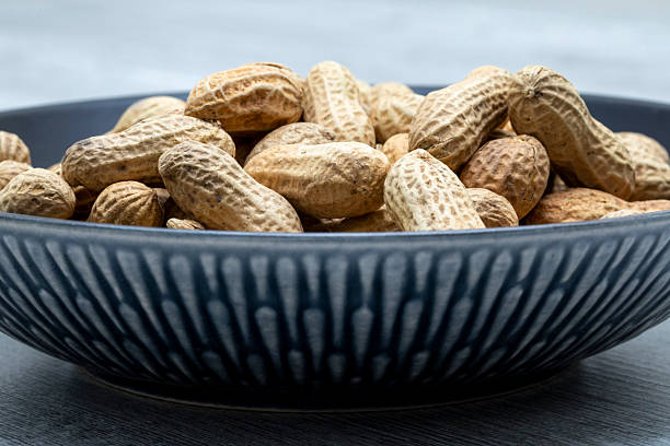 Coconut cream coated peanuts snack