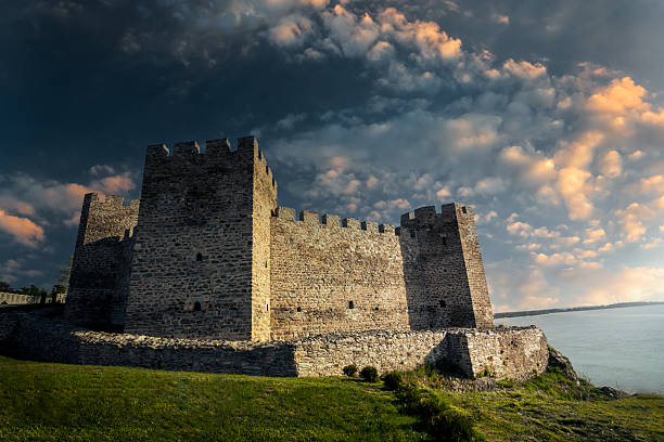 Fortress Ram, Serbia - April 23 2023: Medieval fortress Ram in Village Ram, next to the Danube river i eastern Serbia
