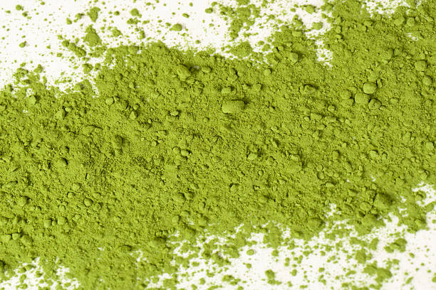 istock Matcha tea, matcha powder isolated on a white background. 2260068863