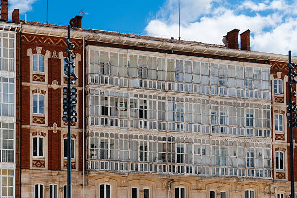 Edificio La Adriática, a neo-Baroque historical landmark designed by Luis Sainz de los Terreros. The building is located in Gran Via. Madrid. Spain.