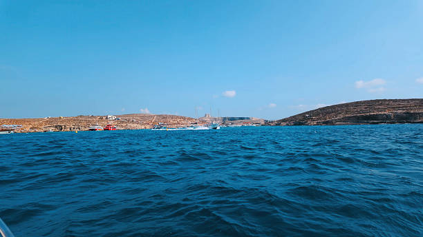 Comino Island Coastal Landscape and Blue Lagoon, Malta