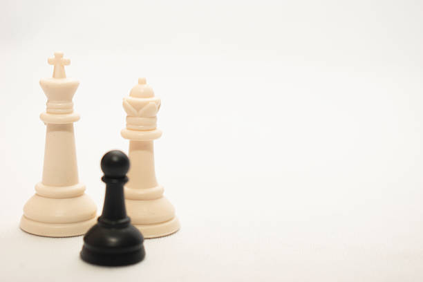 A Set Of wooden Chess Board Game
