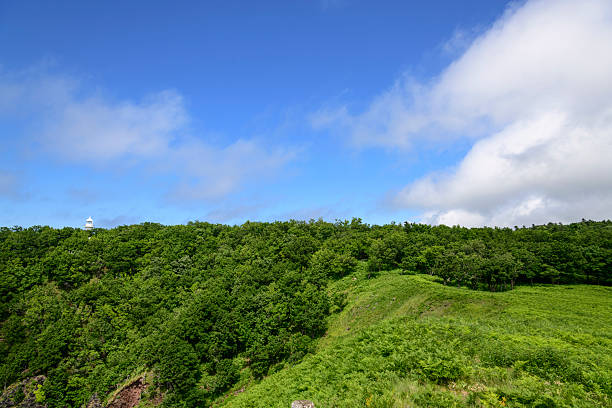 Walking around Shiretoko Furepe Falls