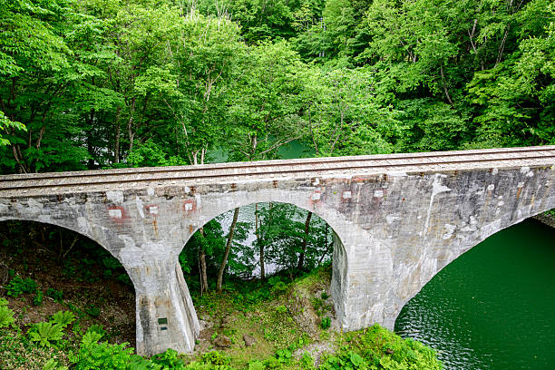 Former JNR Shihoro Line Third Otofuke River Bridge