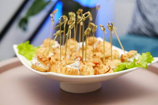 food on a platter