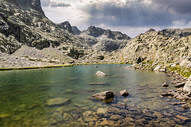 One of the Five Lakes in the Sierra de Gredos, a cascading glacial complex located in the Central System of Spain.