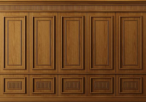 istock Extra large background wooden cabinet wall 2260247741