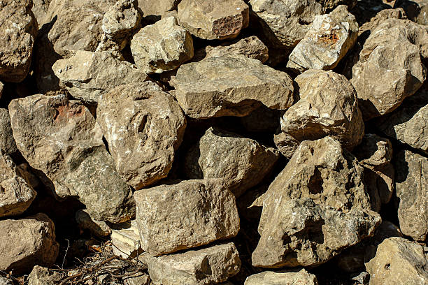 Pile of Rough Natural Stones