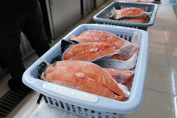 Sliced ​​Salmon
